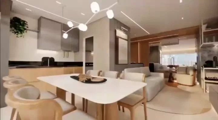 Vídeo renderizado do apartamento de 2 suítes — Sirius Residence