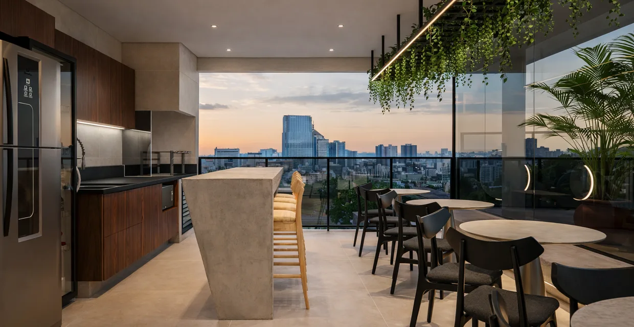 Espaço grill / churrasqueira — Sirius Residence